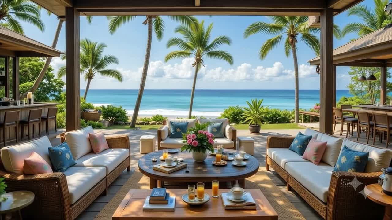 Luxury travel landscape